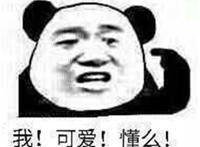 我 可爱 懂么（嚣张）