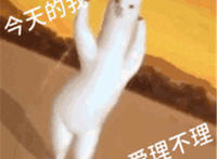 今天的我 你爱理不理（羊驼表情）