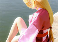 cosplay涂山苏苏裸足高清图片