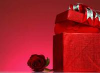 礼品盒玫瑰艺术图片