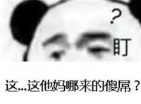 盯 这，，这他妈哪来的傻吊