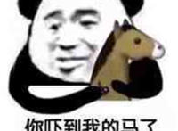 你吓到我的马了