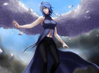 火影忍者鸣人与小南交叉图片