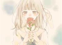 手绘唯美森系女孩图片