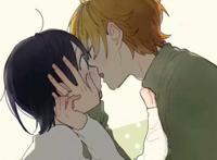 玉子和饼藏接吻图