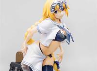 漫丽fate/grand order水手服贞德 白色校服贞德手办