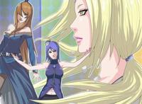 火影纲手,照美冥和小南