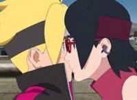 博人传:脸红的图片