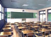 教室漫画手绘图片唯美