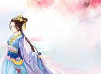 古风美女女性古装插画