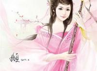 古装美女手绘彩铅