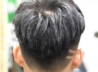 好看的碎盖头流行男士蓬松发型设计图片