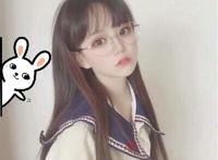 戴眼镜的女生头像