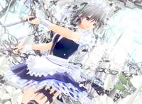 人物精选桌面壁纸大全,十六夜咲夜(日文名:いざよい さくや