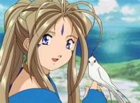 动漫《我的女神》主角.