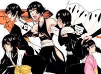 死神中碎蜂和夜一