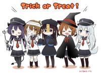 舰娘.小学组的万圣节.晓响雷电.幼女提督