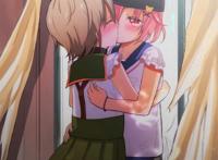 动漫萝莉御姐泳池玩耍图片