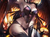 身材饱满hold不住!大触笔下的守望先锋与lol同人画