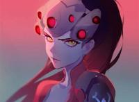 《守望先锋》女版死神,麦克雷同人图 