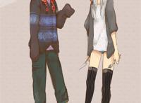 pixiv画师【あおの】插画【[ピクシブ]拟人化