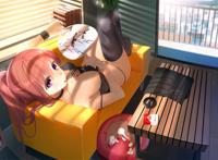 『在桜花季漫步』「pixiv」 画师:笼目