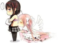 《魔法少女小圆》激萌百合同人图