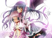 かん奈 百合 魔法少女小圆 圆焰