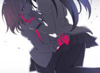 晓美焰 鹿目圆香  双人图 百合