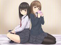 有百合又有美腿 周末二次元福利妹子美图