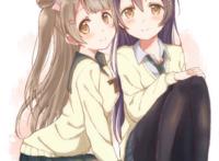 lovelive#园田海未 南小鸟 μs cp 百合 二次元 动漫 少女 偶像【】