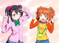 动漫 二次元 同人 lovelive 偶像大师 百合 矢泽妮可 高槻弥生 pid