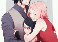 单身汪又中一箭 火影忍者佐樱恩爱同人