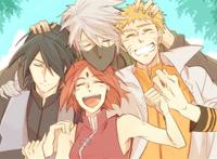 鸣人,小樱,卡卡西,宇智波斑,宇智波佐助