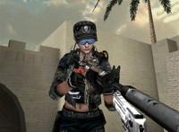 《穿越火线》女角色挑战诱惑极限