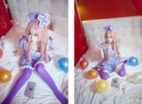 【足控福利】初音未来护士服cosplay