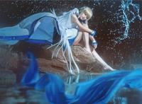 足控福利!《fate/zero》saber插画礼服的cosplay欣赏