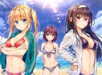 二次元比基尼动漫美女大胸嫩乳福利图片