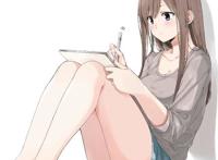 二次元女生脚掌图片