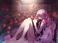 二次元壁纸开腿