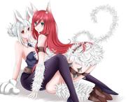 lol兔女郎安妮小漫画