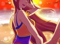 lol日女蕾欧娜邪恶漫画 泳装兔女郎性感