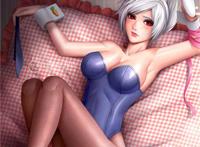 lol瑞文邪恶漫画 再见俏皮兔女郎