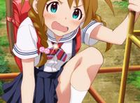 动漫 二次元 插画 少女 偶像大师 人物 马场木实 im@s 百万live!