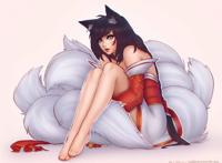 lol狐狸泳装全彩