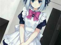 二次元吊带袜女仆