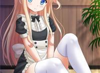 少女穿上过膝袜来满足宅男的心