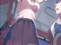 韩漫:公交车上的女大生