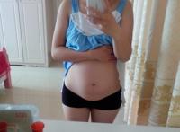 感兴趣的宝妈们也晒晒你们的肚肚吧