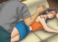 闺蜜男朋友侵犯漫画